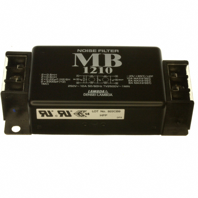 MB1210 TDK-Lambda Americas Inc | Filters | DigiKey